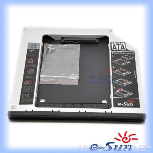 2nd HDD Caddy for DELL Laptops, SATA-SATA,12.7mm,2.5-inch